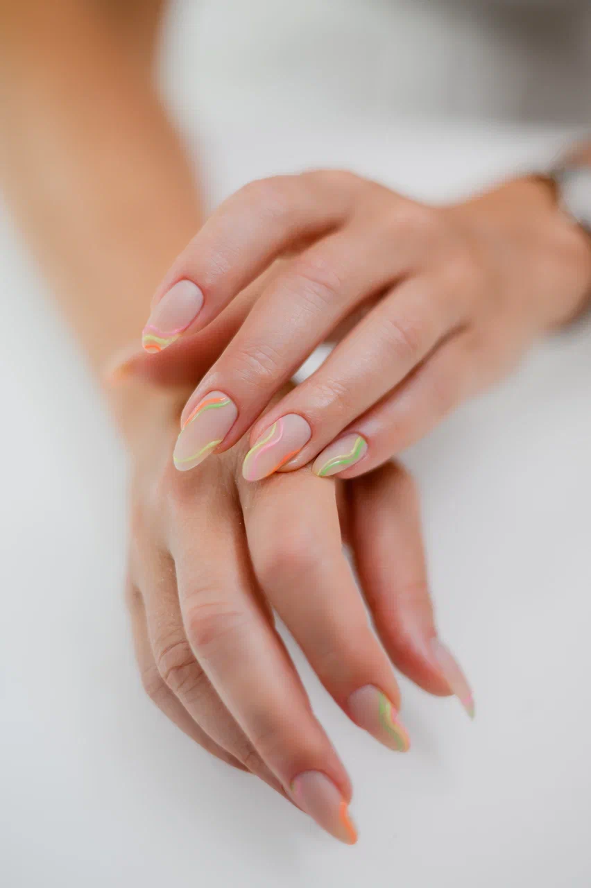 Nail art and pedicure at Beauty by Anna Holod Limassol