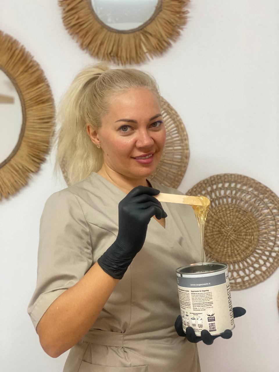 Waxing result — smooth skin at Beauty by Anna Holod